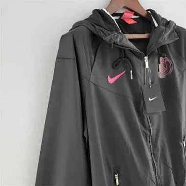 22-23 PSG black Windbreaker
