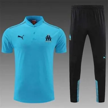 Polo Marseille lake blue