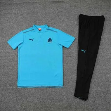 Polo Marseille lake blue