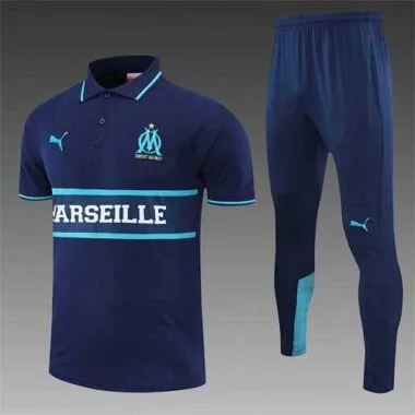 Polo Marseille deep sapphire blue corsage