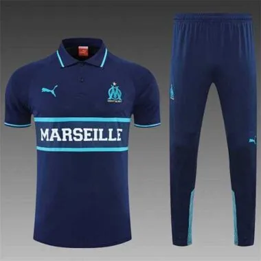 Polo Marseille deep sapphire blue corsage
