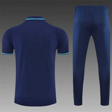 Polo Marseille deep sapphire blue corsage