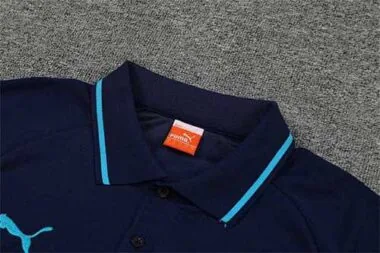 Polo Marseille deep sapphire blue corsage