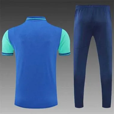 Polo Marseille color blue and green team logo