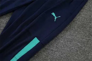 Polo Marseille color blue and green team logo