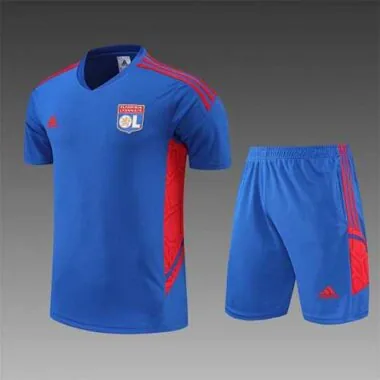 22-23 Lyon Training Suit Short Sleeve Kit Blue
