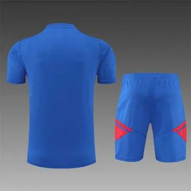22-23 Lyon Training Suit Short Sleeve Kit Blue