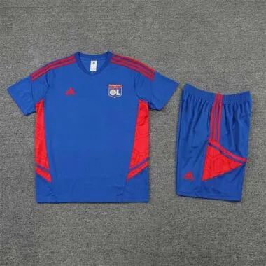 22-23 Lyon Training Suit Short Sleeve Kit Blue