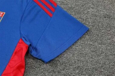 22-23 Lyon Training Suit Short Sleeve Kit Blue