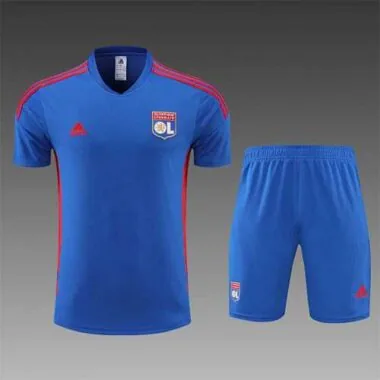 22-23 Lyon Training Suit Short Sleeve Kit Blue