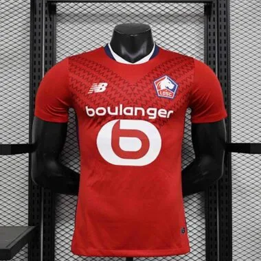 24-25 Lille Home Kit Player Version Shirt