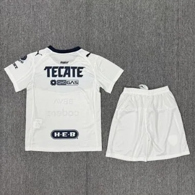 25-26 Kids Monterrey Away Kit Cheap Football Jersey Wholesale Yupoo