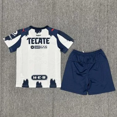 25-26 Kids Monterrey Home Kit Cheap Football Jersey Wholesale Yupoo