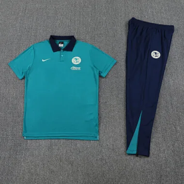 25-26 Club America Training Kits Tracksuits Polo Cheap Football Jersey Wholesale Yupoo