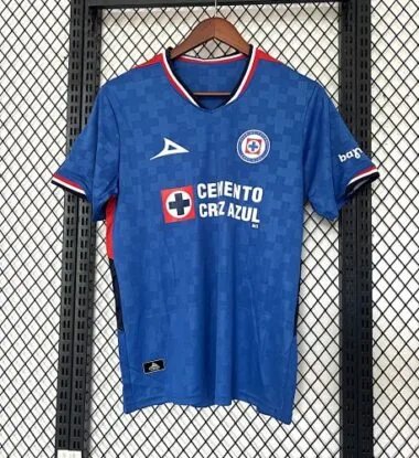 25-26 Cruz Azul Home Kit Soccer T-Shirt Cheap Football Jersey Wholesale Yupoo