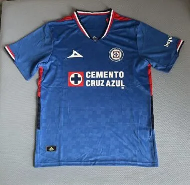 25-26 Cruz Azul Home Kit Soccer T-Shirt Cheap Football Jersey Wholesale Yupoo