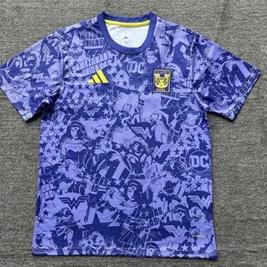25-26 Tigres UANL Pre-match Kit S-4XL Cheap Football Jersey Wholesale Yupoo