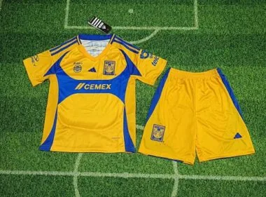 24-25 Tigres Home Kids Soccer Jerseys Yupoo