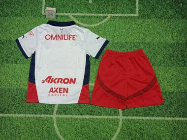 24-25 Chivas Away Kids Soccer Jerseys Yupoo