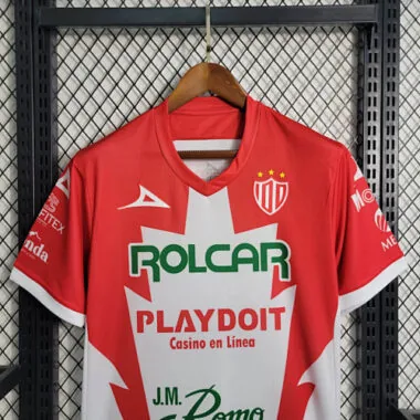 23-24 Necaxa Home S-4XL Cheap Soccer Jerseys