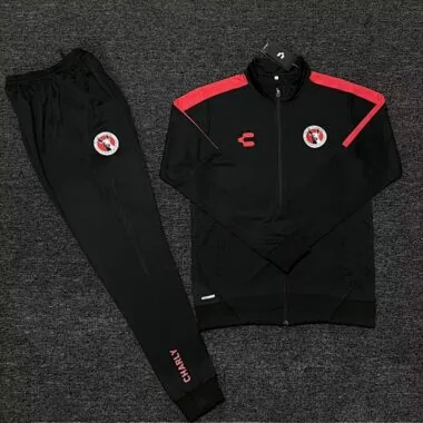 2023/24 Tijuana Jackets Suits Xolos Black Tracksuit