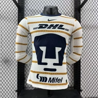 24-25 Pumas Home Long Sleeve Player Version Shirt