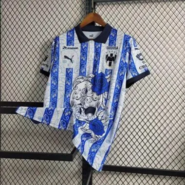 23-24 Rayados Monterrey Day of the Dead Halloween Kit Special Edition Shirt