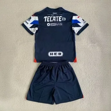 23-24 Rayados Monterrey Third Kids Kits Children Shirt
