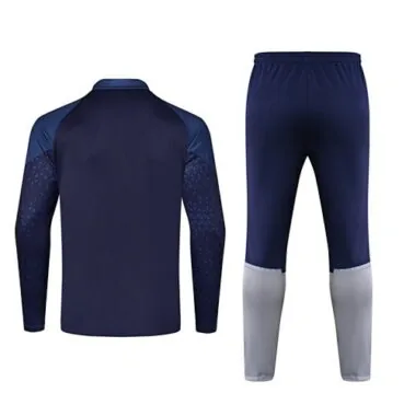 23-24 Rayados Monterrey Navy Jacket Suits Long Sleeve Kits
