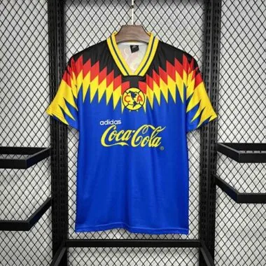 95-96 Club America Away Retro Kit Vintage Shirt