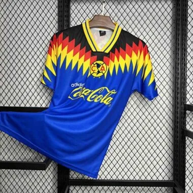 95-96 Club America Away Retro Kit Vintage Shirt