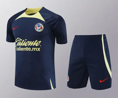 24-25 Club America Training Suits Navy Kits