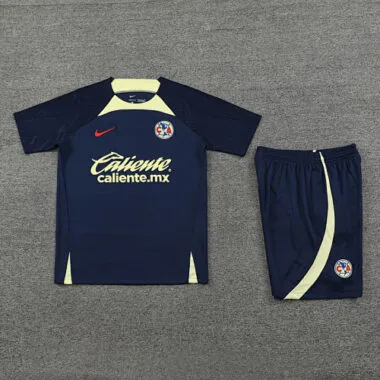 24-25 Club America Training Suits Navy Kits