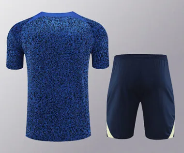 24-25 Club America Training Suits Cyan-Blue Kits