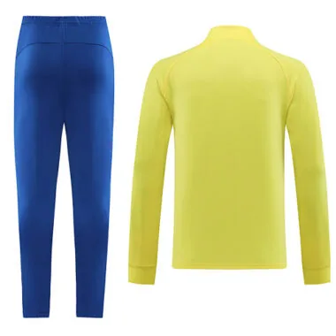 23-24 Club America Long Sleeve Yellow Jacket Suits