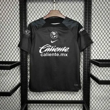 23-24 Club América Goalkeeper Kit Black Shirt