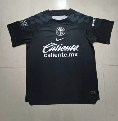 23-24 Club América Goalkeeper Kit Black Shirt