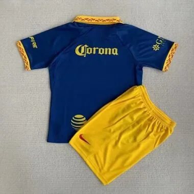23-24 Club América Away Kids Kits Children Suits