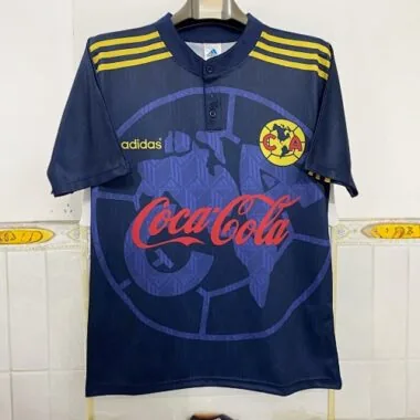 98-99 Club America Away Retro Kit Vintage Shirt