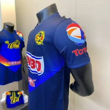 13-14 Club America Away Retro Kit Vintage Shirt