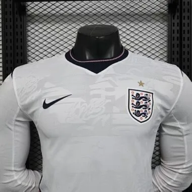 2026 Player England Home Long Sleeve Kit S-3XL World Cup Cheap Football Jersey Wholesale Yupoo