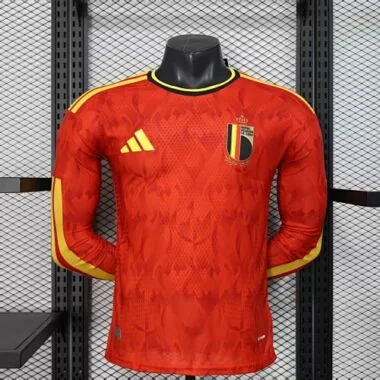 2026 Player Belgium Home Kit S-3XL World Cup Cheap Football Jersey Wholesale Yupoo