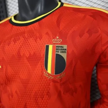 2026 Player Belgium Home Kit S-3XL World Cup Cheap Football Jersey Wholesale Yupoo