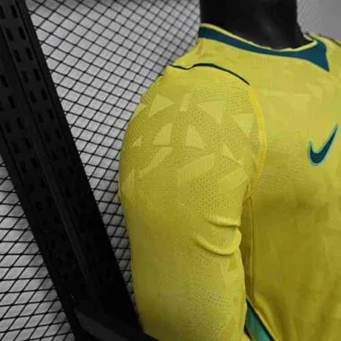 2026 Player Brazil Home Long Sleeve Kit S-3XL World Cup Cheap Football Jersey Wholesale Yupoo