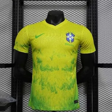 25-26 Player Brazil Yellow Special Edition Kit S-2XL Cheap Football Jersey Wholesale Yupoo
