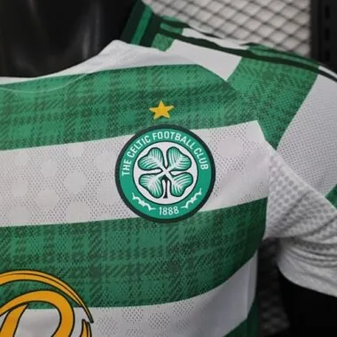 25-26 Players Celtic Home Kit Cheap Football Jersey Wholesale Yupoo