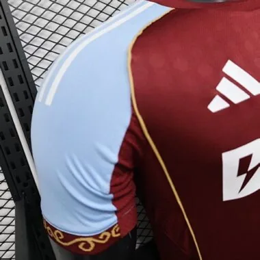 25-26 Player Aston Villa Home Kit Cheap Football Jersey Wholesale Yupoo