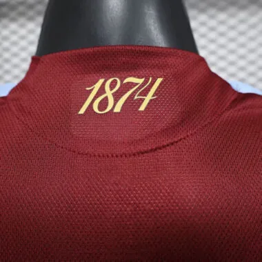 25-26 Player Aston Villa Home Kit Cheap Football Jersey Wholesale Yupoo