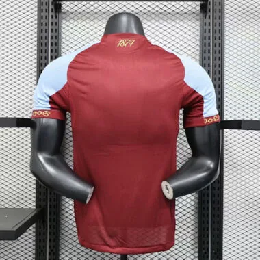 25-26 Player Aston Villa Home Kit Cheap Football Jersey Wholesale Yupoo