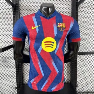 25-26 Player Barcelona Fourth Away Kit S-2XL Soccer Jersey